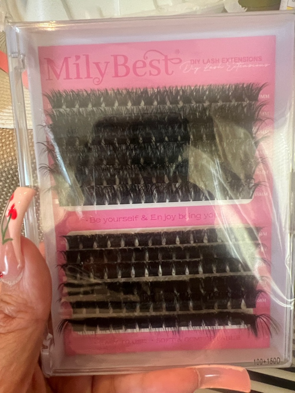 MilyBest Black DIY Lash Extensions